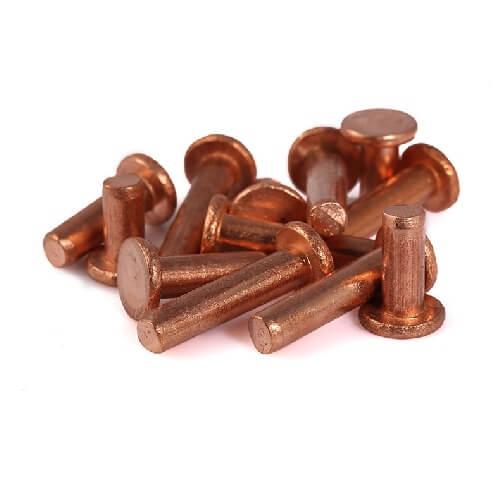 Заклепки медные