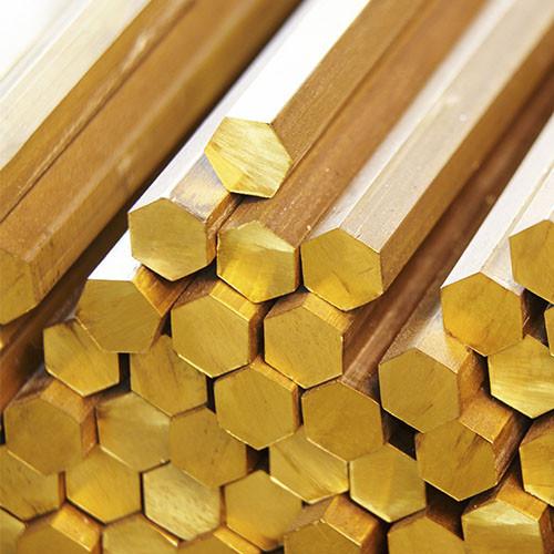 Латунный шестигранник