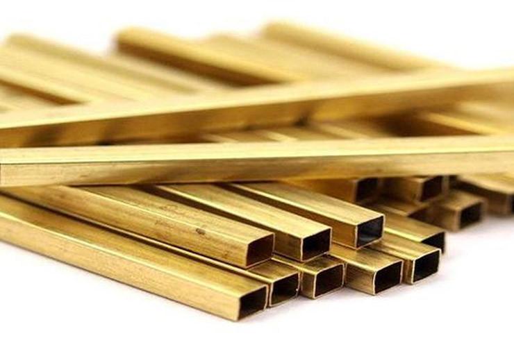 Латунная труба профильная