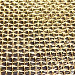 Сетка полутомпаковая титан