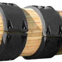 Грузы чугунные для балансировки магистральных трубопроводов