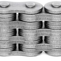 Грузовые пластинчатые цепи с закрытыми валиками